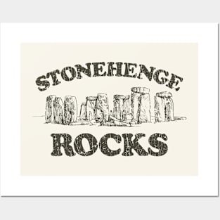 Stonehenge Rocks 1987 Posters and Art